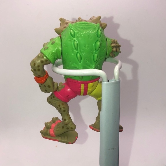90S TMNT Napoleon Bonafrog Action Figure 100% Complete w Accesories - Picture 3 of 4